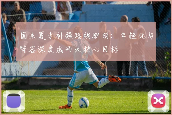 国米夏季补强路线渐明：年轻化与阵容深度成两大核心目标