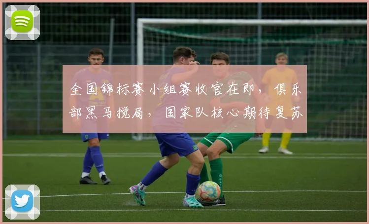 全国锦标赛小组赛收官在即，俱乐部黑马搅局，国家队核心期待复苏